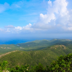 View from Curacao’s Mt. Christoffel